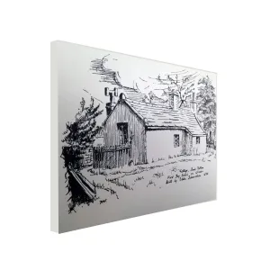 Bank Bottom Cottage, Mytholme Canvas Print