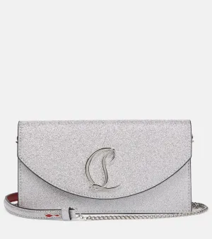 Christian Louboutin Loubi54 embellished leather shoulder bag