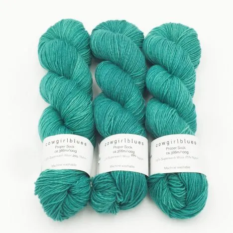 Cowgirl Blues Proper Sock