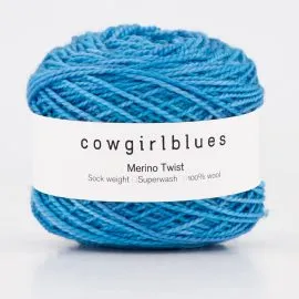 Cowgirl Blues Proper Sock
