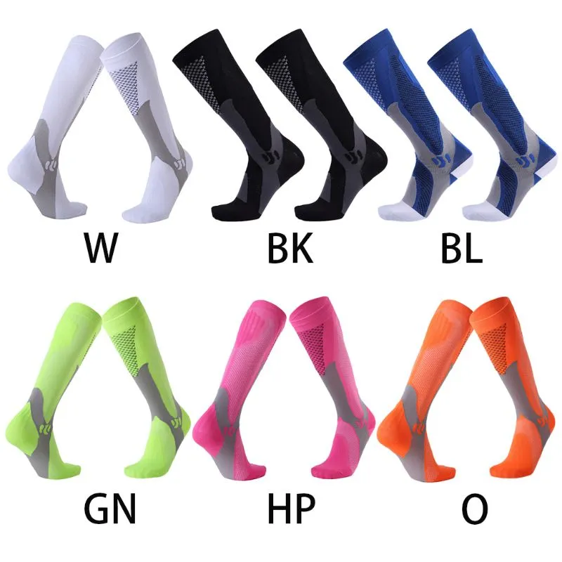 Men Leg Support Stretch Long Compression Socks