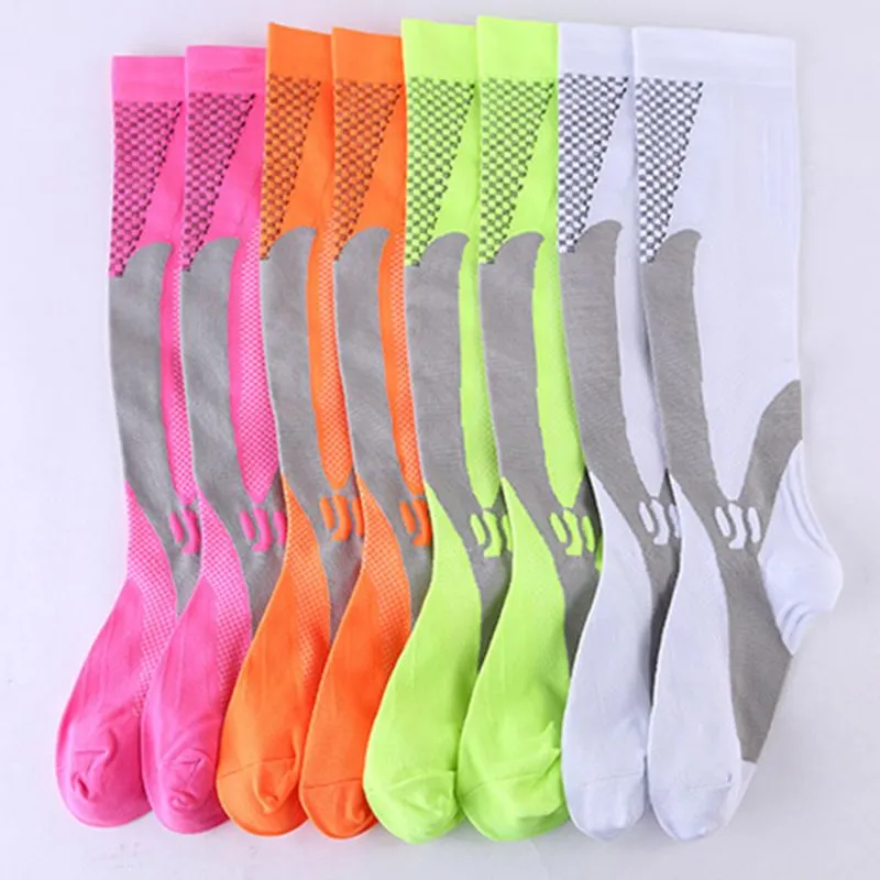 Men Leg Support Stretch Long Compression Socks