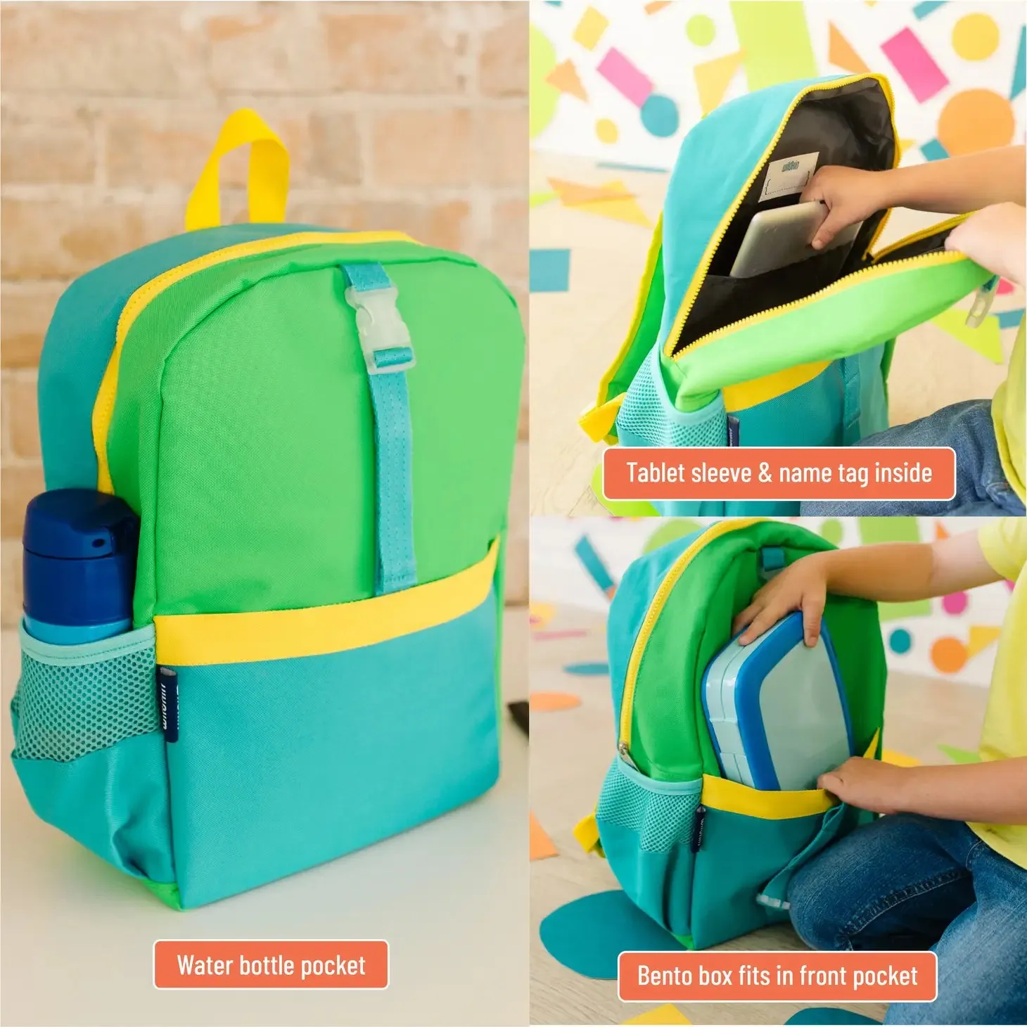 Monster Green Pack It All Backpack