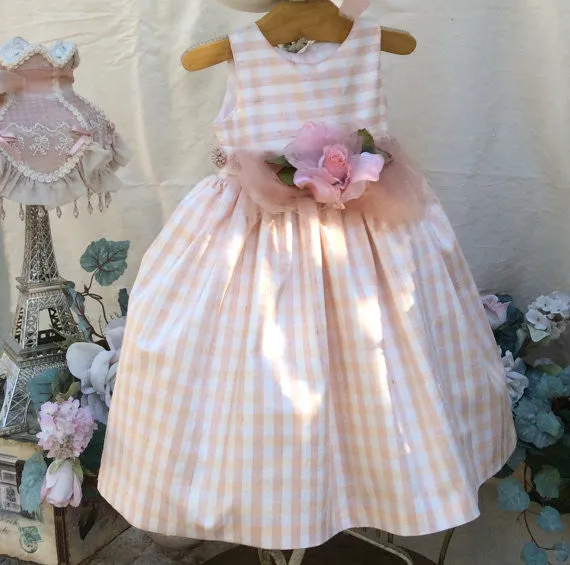 Silk Baby Girl Dress - Toddlers Girl Birthday Dress - Nelly