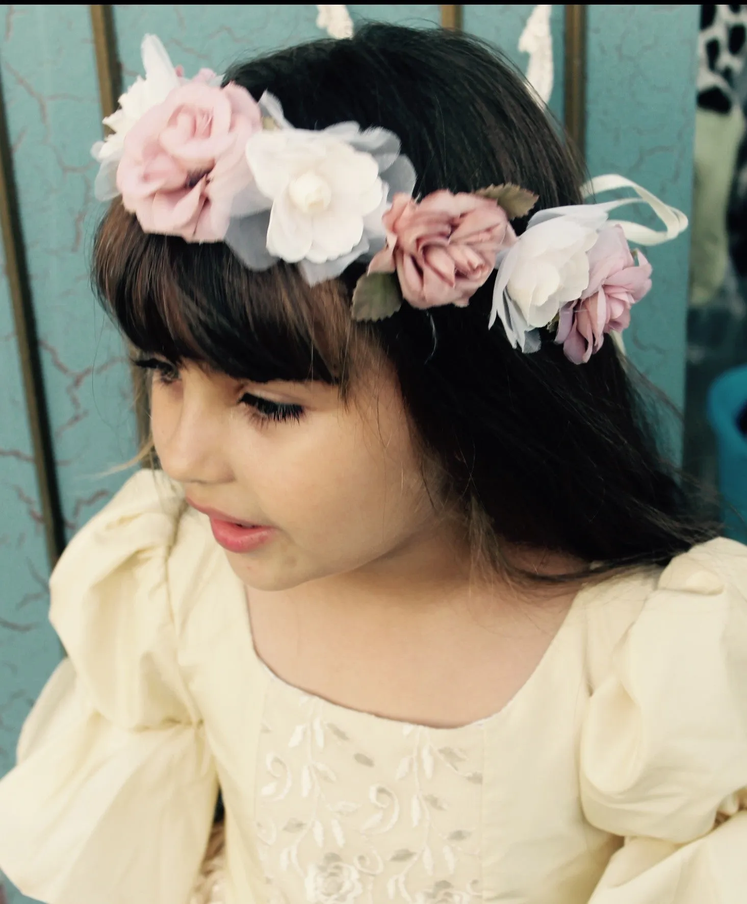 Silk Baby Girl Dress - Toddlers Girl Birthday Dress - Nelly