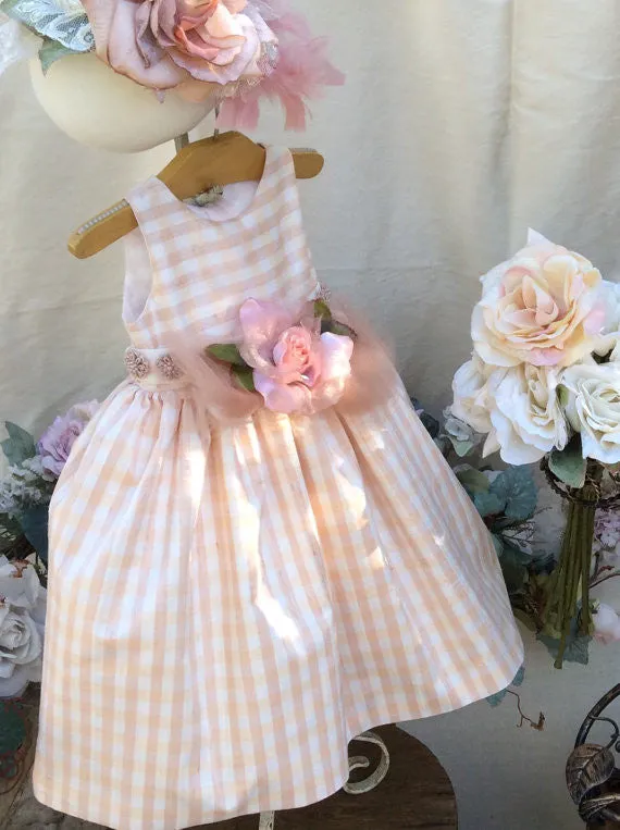 Silk Baby Girl Dress - Toddlers Girl Birthday Dress - Nelly