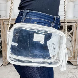 Sundays In the Stadium Clear Crossbody Bag