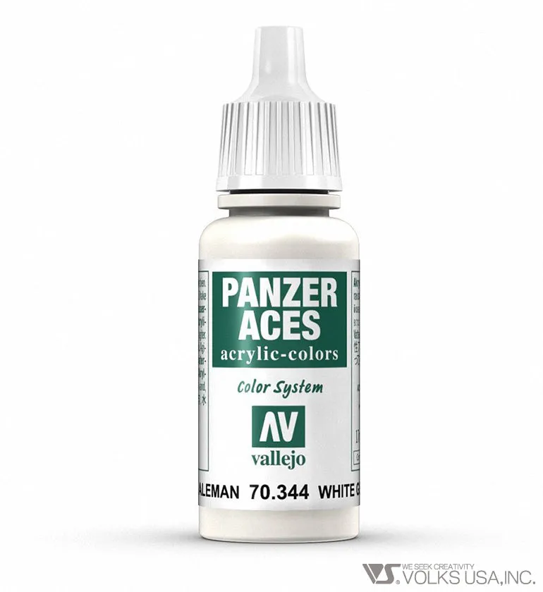 Vallejo Panzer Aces, German Tanker White, 17ml 344