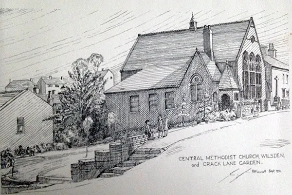 Wilsden Former Methodist Sunday School Canvas Print